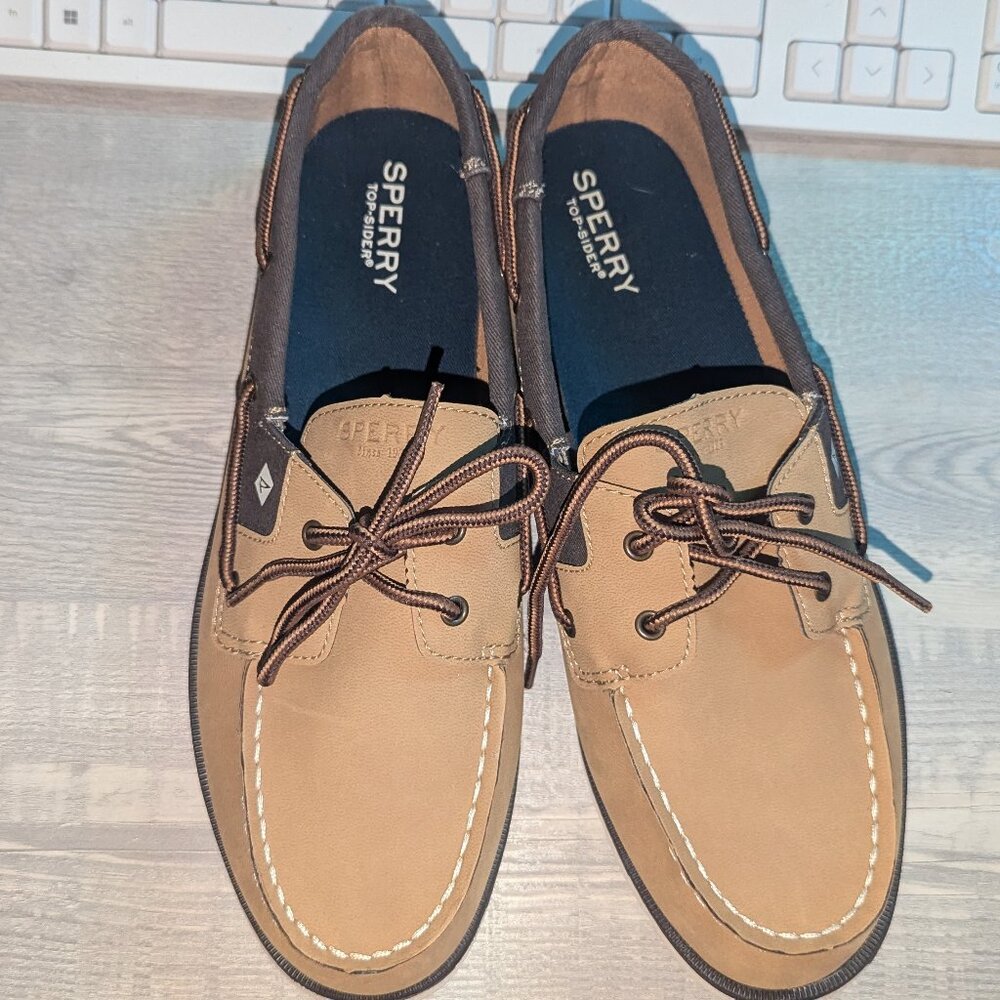 Boys Sperry nautical shoes